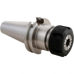 Techniks - 1/8" x 1" CAT40 Dual Contact Taper ER40 Collet Chuck - Americas Industrial Supply