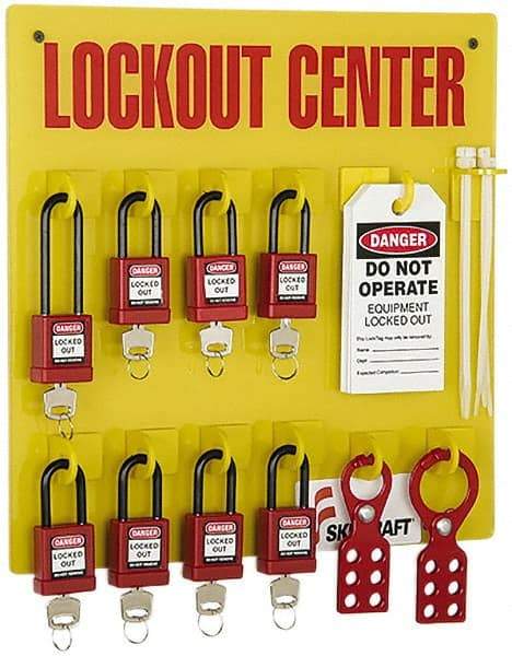 Ability One - Equipped Lockout Device & Tag Station - Americas Industrial Supply