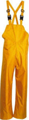 Viking - Size S, Yellow, Rain, Wind Resistant Bib Overall - No Pockets - Americas Industrial Supply