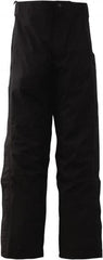 Viking - Size L, Black, Rain, Wind Resistant Pants - 3 Pockets - Americas Industrial Supply