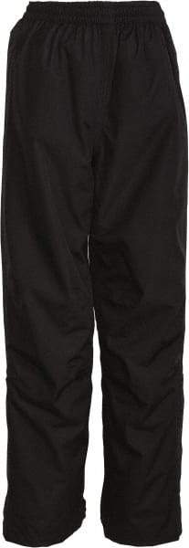 Viking - Size L, Black, Rain, Wind Resistant Pants - 3 Pockets - Americas Industrial Supply