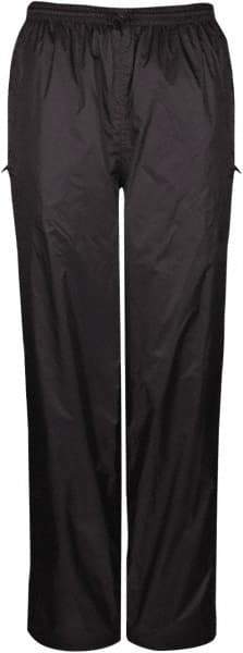 Viking - Size M, Black, Rain, Wind Resistant Pants - 2 Pockets - Americas Industrial Supply