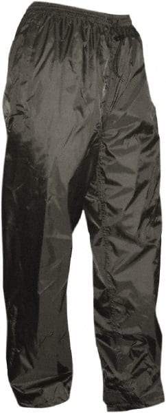 Viking - Size L, Charcoal, Rain, Wind Resistant Pants - 3 Pockets - Americas Industrial Supply
