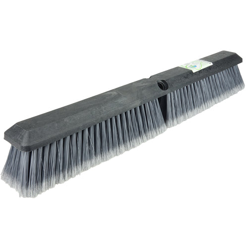24″ Green Works Sweep, Fine Grey Fill with Foam Block - Americas Industrial Supply