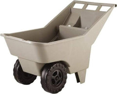 Rubbermaid - 3.25 Cu Ft Capacity Wheelbarrow with Poly Wheel - Americas Industrial Supply