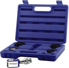 Value Collection - 5 Ton, 0.24" Stroke, 0.26 Cu In Oil Capacity, Portable Hydraulic Flat Body Kit Cylinder - 1.1 Sq In Effective Area, 1.26" Lowered Ht., 1.5" Max Ht., 1.18" Cyl Bore Diam, 0.98" Plunger Rod Diam, 10,000 Max psi - Americas Industrial Supply