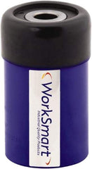 Value Collection - 12 Ton, 1.61" Stroke, 4.7 Cu In Oil Capacity, Portable Hydraulic Hollow Hole Cylinder - 2.91 Sq In Effective Area, 4.74" Lowered Ht., 6.36" Max Ht., 1.92" Cyl Bore Diam, 1.38" Plunger Rod Diam, 10,000 Max psi - Americas Industrial Supply