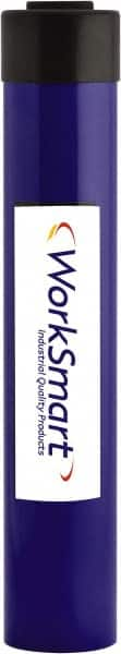 Value Collection - 25 Ton, 14.25" Stroke, 73.39 Cu In Oil Capacity, Portable Hydraulic Single Acting Cylinder - 5.15 Sq In Effective Area, 18.74" Lowered Ht., 32.99" Max Ht., 2.56" Cyl Bore Diam, 2.24" Plunger Rod Diam, 10,000 Max psi - Americas Industrial Supply