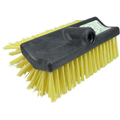 10″ - Bi-Level Scrub Brush, Recycled PET Fill - Americas Industrial Supply