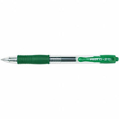 Pilot - Conical Roller Ball Pen - Green - Americas Industrial Supply