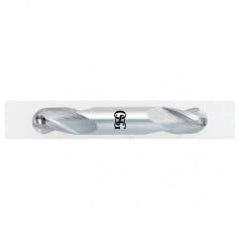 5/32" Dia. - 2" OAL - Bright CBD - Double - Ball Nose SE EM - 3 FL - Americas Industrial Supply