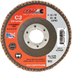 ‎CGW 4-1/2X7/8 COMPACT C3 CERAMIC - Americas Industrial Supply