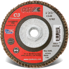‎CGW 4-1/2X5/8-11 COMPACT C3 CERAMIC - Americas Industrial Supply
