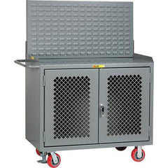 Little Giant - 3,600 Lb Capacity Mobile Cabinet - 48" Wide x 64" High - Americas Industrial Supply