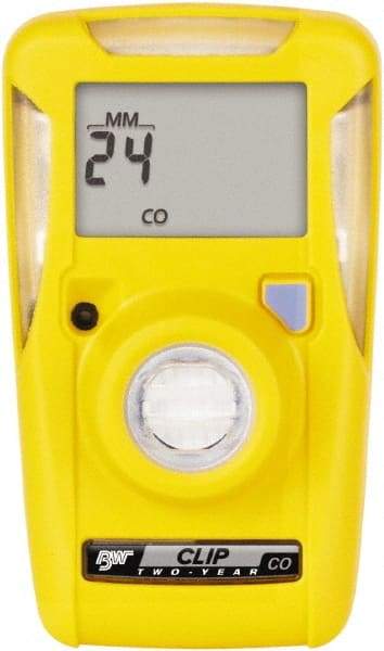 BW Technologies by Honeywell - Visual, Vibration & Audible Alarm, LCD Display, Single Gas Detector - Monitors Carbon Monoxide, -40 to 50°C Working Temp - Americas Industrial Supply