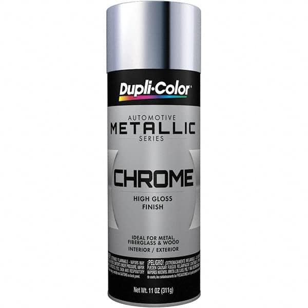 Dupli-Color - Automotive Chrome Instant Enamel Spray - 11 oz Aerosol Can - Americas Industrial Supply