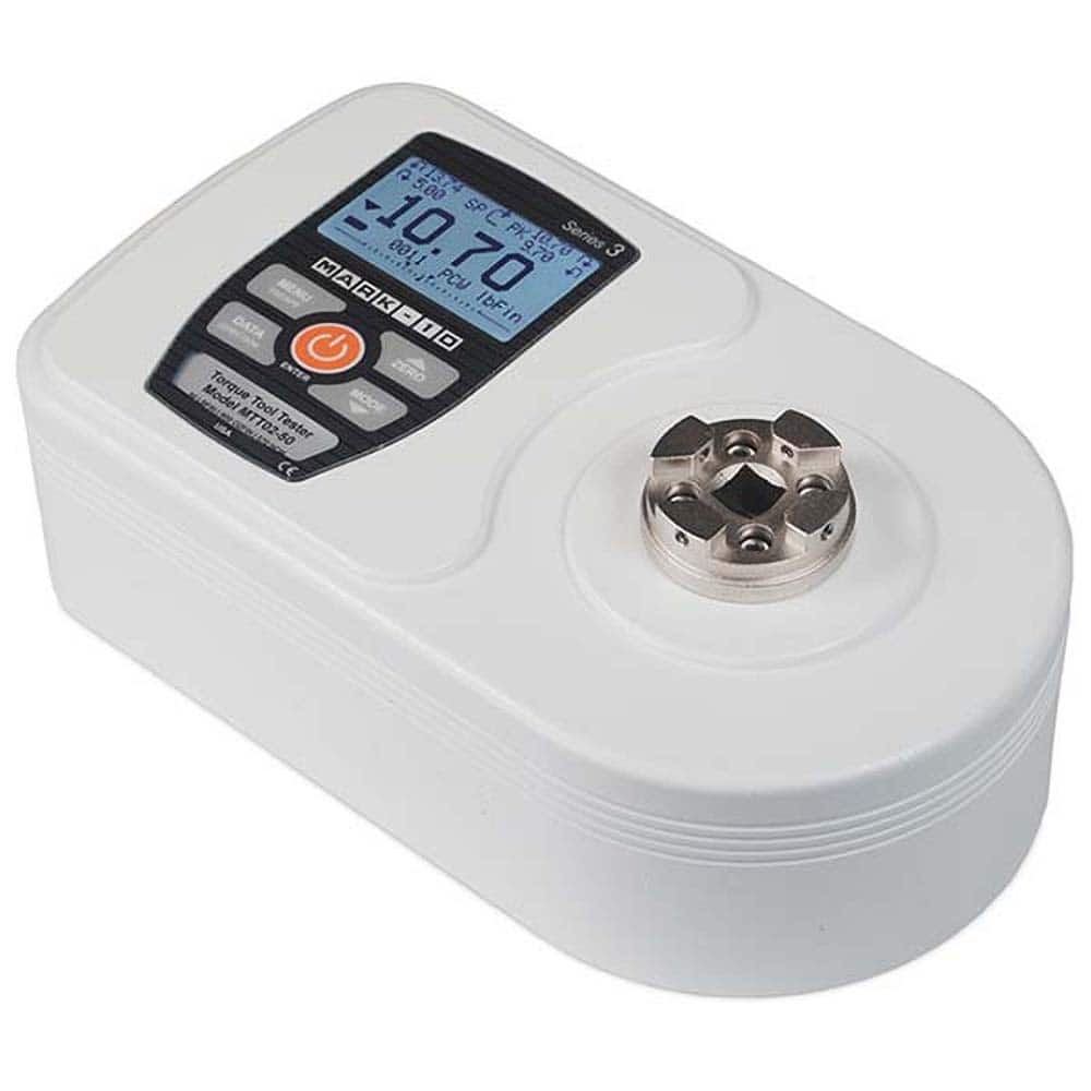 Mark-10 - Tension & Compression Force Gage Accessories Type: Torque Tester Capacity (Lb.): 12.00 - Americas Industrial Supply