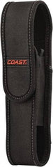 Coast Cutlery - Nylon/Polyester Handheld Flashlight (General Purpose & Industrial) Flashlight Sheath - Black, Compatible with Coast Batteries - Americas Industrial Supply