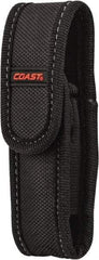 Coast Cutlery - Nylon/Polyester Handheld Flashlight (General Purpose & Industrial) Flashlight Sheath - Black, Compatible with Coast Batteries - Americas Industrial Supply