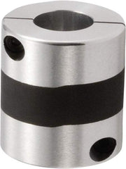 NBK - 4 to 5mm Bore, Servo Motor Flexible Coupling - 15mm OD, 23mm OAL, Aluminum Alloy, Clamp Style - Americas Industrial Supply