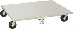 Little Giant - 3,600 Lb Capacity Steel Pallet Dolly - 48" Long x 42" Wide, 6" Phenolic Wheels - Americas Industrial Supply