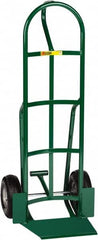 Little Giant - 800 Lb Capacity 49" OAH Hand Truck with Foot Kick - 13-1/2 x 16" Base Plate, Loop Handle, Steel, Pneumatic Wheels - Americas Industrial Supply