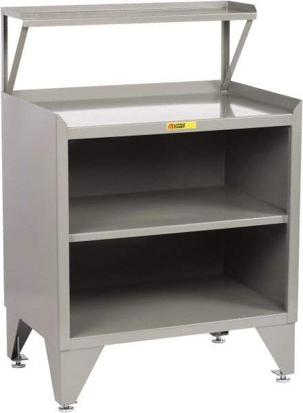 Little Giant - Receiving Station - 36 Inch Wide x 24 Inch Deep x 54-1/2 Inch High, Gray - Americas Industrial Supply