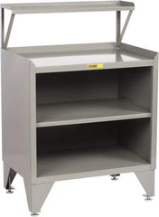 Little Giant - Receiving Station - 36 Inch Wide x 24 Inch Deep x 54-1/2 Inch High, Gray - Americas Industrial Supply