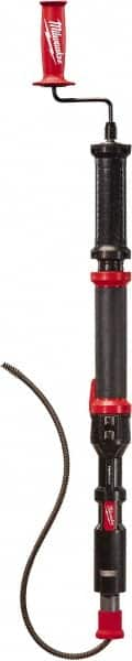 Milwaukee Tool - 1/3" Cable Diam, Bulb Auger, Closet & Drain Auger - Bulb Cable Head Style - Americas Industrial Supply