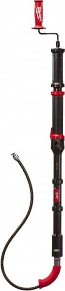 Milwaukee Tool - 1/2" Cable Diam, Bulb Auger, Closet & Drain Auger - Bulb Cable Head Style - Americas Industrial Supply