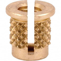 E-Z LOK - Press Fit Threaded Inserts Type: Flanged For Material Type: Plastic - Americas Industrial Supply