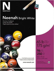 Neenah Paper - 8-1/2" x 11" White Copy Paper - Use with Laser Printers, Inkjet Printers, Copiers - Americas Industrial Supply