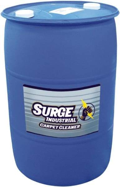 Surge Industrial - 55 Gal Drum Carpet Cleaner - Light Citrus Scent, Use on Carpet & Upholstery - Americas Industrial Supply