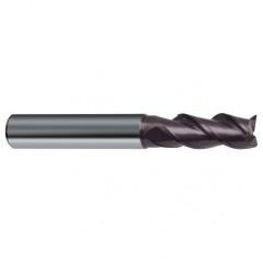 3/8" Dia. - 2-1/2" OAL - 3 FL Variable Helix Firex Carbide End Mill - Americas Industrial Supply