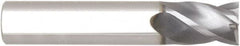 Niagara Cutter - 1/2", 1" LOC, 1/2" Shank Diam, 3" OAL, 4 Flute, Solid Carbide Square End Mill - Single End, AlTiN Finish, Helical Flute, Variable° Helix, Centercutting, Right Hand Cut, Right Hand Flute, Series STS430.2 - Americas Industrial Supply