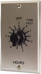 TORK nsi - 0 min to 6 hr Indoor Analog Spring-wound Mechanical Timer - 125/250/277 VAC, 50/60 Hz, 2,500 Watts, 6 Modes - Americas Industrial Supply