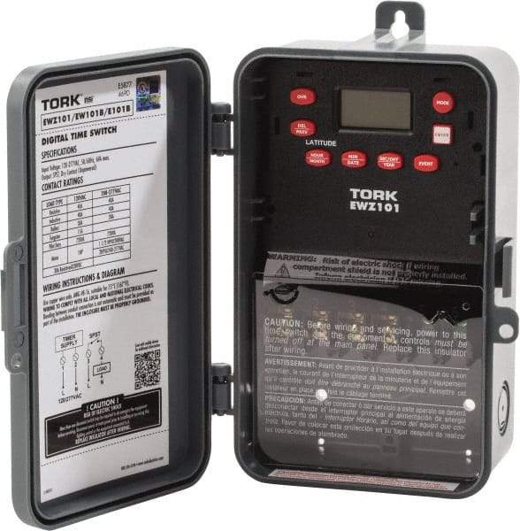 TORK nsi - Electrical Timers & Timer Switches Timer/Switch Type: Electronic Timer Switch Recommended Environment: Indoor/Outdoor - Americas Industrial Supply