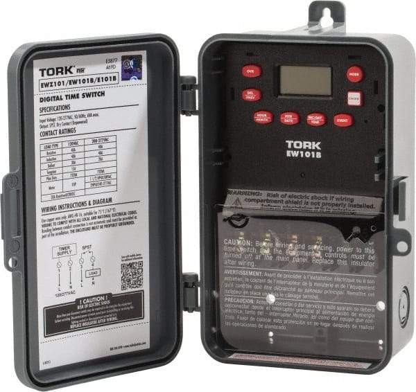 TORK nsi - Electrical Timers & Timer Switches Timer/Switch Type: Electronic Timer Switch Recommended Environment: Indoor/Outdoor - Americas Industrial Supply