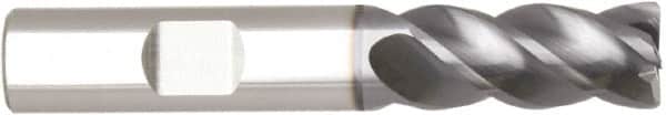 Niagara Cutter - 5/8", 4 Flute, Single End, Solid Carbide, 0.03" Corner Radius End Mill - 3-1/2" OAL, Right Hand Flute, 1-1/4" LOC, Right Hand Cut - Americas Industrial Supply
