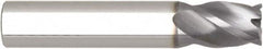 Niagara Cutter - 1/8", 4 Flute, Single End, Solid Carbide, 0.01" Corner Radius End Mill - 1-1/2" OAL, Right Hand Flute, 3/8" LOC, Right Hand Cut - Americas Industrial Supply