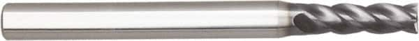 Niagara Cutter - 5/32", 4 Flute, Single End, Solid Carbide, 0.01" Corner Radius End Mill - 2" OAL, Right Hand Flute, 15/32" LOC, Right Hand Cut - Americas Industrial Supply