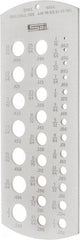 SPI - Drill Gages Minimum Hole Size (Inch): 1/16 Maximum Hole Size (Inch): 1/2 - Americas Industrial Supply