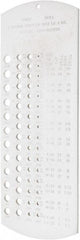 SPI - Drill Gages Minimum Hole Size (Wire): #60 Maximum Hole Size (Wire): #1 - Americas Industrial Supply