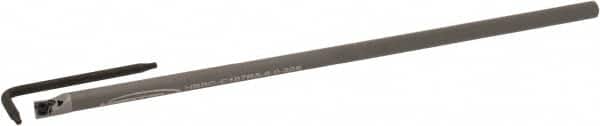 Hertel - 0.208" Min Bore Diam, 6" OAL, 3/16" Shank Diam, HBBC Indexable Boring Bar - 1-7/8" Max Bore Depth, CD.. Insert, Screw Holding Method - Americas Industrial Supply