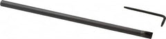 Hertel - 0.3" Min Bore Diam, 6" OAL, 1/4" Shank Diam, HBBF Indexable Boring Bar - 2-1/2" Max Bore Depth, TD.. Insert, Screw Holding Method - Americas Industrial Supply