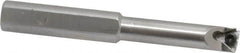 Hertel - 0.438" Min Bore Diam, 3-3/4" OAL, 1/2" Shank Diam, HBBQ Indexable Boring Bar - 1-7/8" Max Bore Depth, TPC.. Insert, Screw Holding Method - Americas Industrial Supply