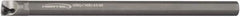 Hertel - 0.438" Min Bore Diam, 3-3/4" OAL, 1/2" Shank Diam, HBBQ Indexable Boring Bar - 1-1/8" Max Bore Depth, TPC.. Insert, Screw Holding Method - Americas Industrial Supply