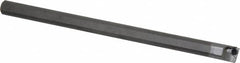 Hertel - 0.563" Min Bore Diam, 8" OAL, 1/2" Shank Diam, HBBQ Indexable Boring Bar - 5" Max Bore Depth, TPC.. Insert, Screw Holding Method - Americas Industrial Supply