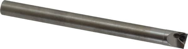 Hertel - 0.563" Min Bore Diam, 6" OAL, 1/2" Shank Diam, HBBQ Indexable Boring Bar - 2" Max Bore Depth, TPC.. Insert, Screw Holding Method - Americas Industrial Supply