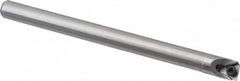 Hertel - 0.438" Min Bore Diam, 5" OAL, 3/8" Shank Diam, HBBQ Indexable Boring Bar - 1-1/2" Max Bore Depth, TPC.. Insert, Screw Holding Method - Americas Industrial Supply
